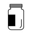 jar icon logo design template symbol vector image