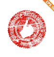 rubber stamp certified - eps10 vector image vector image