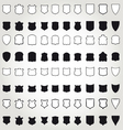 shields for design vector image vector image