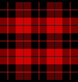 year tartan pattern scottish cage vector image