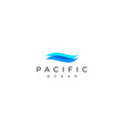 ocean logo vector image