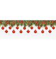 festive christmas or new year background vector image