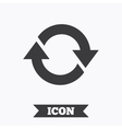 rotation icon repeat symbol refresh sign vector image