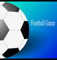 half ball on a light and dark blue background vector image vector image