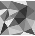 grey flat triangle background or seamless pattern vector image