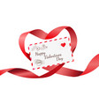 list valentines day vector image vector image