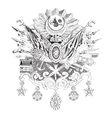 ottoman empire vector image vector image