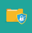 data protection internet security vector image