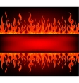 fire stripe with free space vector image