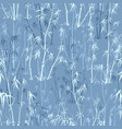 seamless background of bamboo forest vector image