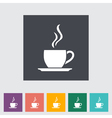 cup of tea vector image vector image