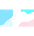 background abstract color shape pattern memphis vector image