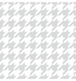 tile houndstooth pattern with white and grey plaid vector image
