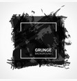 abstract background black grunge design elements vector image
