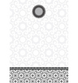 ornate lace background and frame vector image vector image