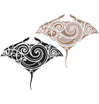 Maori Manta tattoo design Royalty Free Vector Image