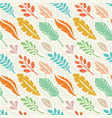 leaves exotic plants - creative vector image vector image