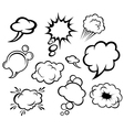 speech bubbles vector image