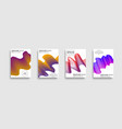 minimal covers design covers set vector image