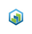 business logo icon template vector image vector image