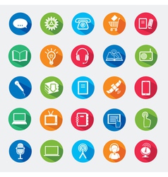 Set web icons Royalty Free Vector Image - VectorStock