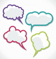 oblaci text vector image