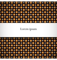 dark seamless pattern with flowers vector image vector image