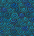 scales seamless pattern vector image