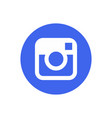 instagram icon design vector image