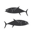fish icon seafood or farm water animal isolated vector image vector image