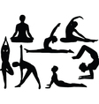yoga vector image vector image