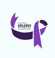 november is epilepsy awareness month vector image vector image