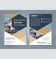cover annual report 1785 vector image