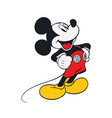 mickey mouse vector image vector image