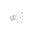 public relation and speaking icon logo vector image