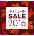 autumn seasonal banner design fall leaf vector image vector image