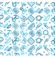 optical signs seamless pattern background vector image