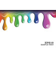paint drops vector image