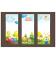 easter background and backdrop vector image