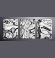 abstract liquid placard fluid art texture vector image vector image