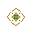 mosque icon design vector image vector image