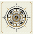 nautical vintage compass 04 vector image