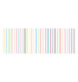 sew stitch colorful seamless pattern brush vector image