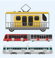 city transport public industry flat vector image vector image