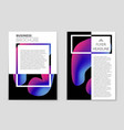 abstract layout background set for art vector image