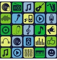music seamless pattern vector image vector image