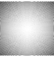 halftone pattern background round spot shapes vector image