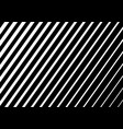 white diagonal stripes on black background design vector image