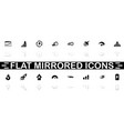 performance - flat icons vector image vector image