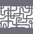 seamless texture pipeline grey vector image vector image